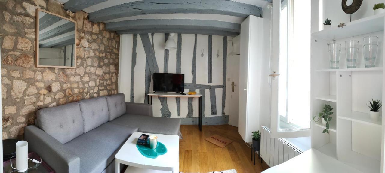 Studio Charme Haut-Marais ปารีส ภายนอก รูปภาพ